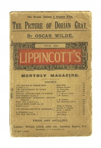 Cubierta de la revista Lippincott's Monthly Magazine, en la que se publicó por primera vez The picture of Dorian Gray.